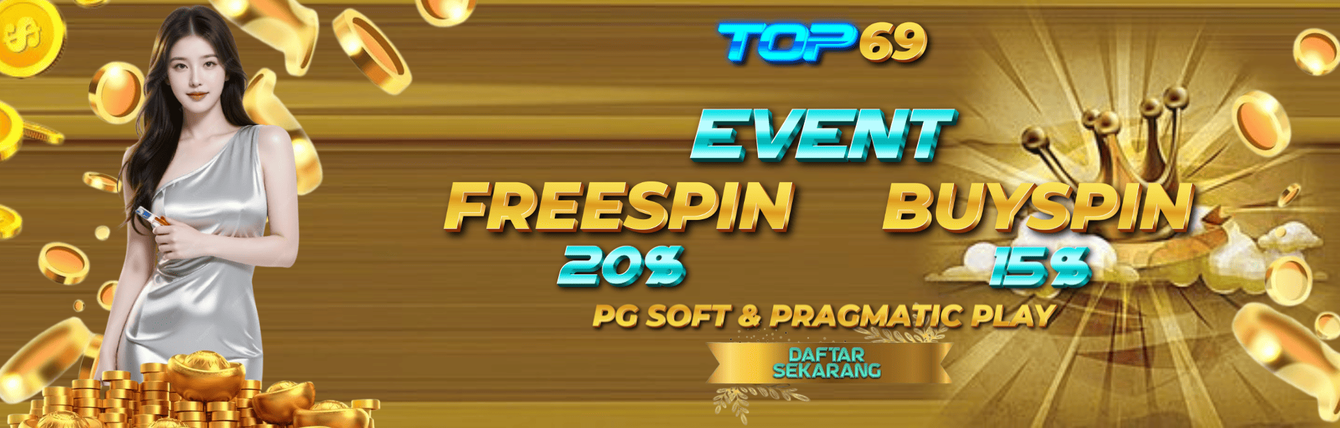 EVENT FREESPIN 20% & BUYSPIN 15%