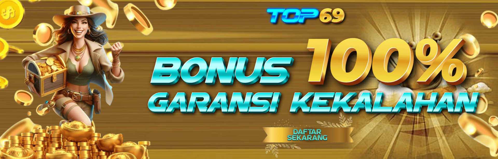 BONUS GARANSI KEKALAHAN 100%